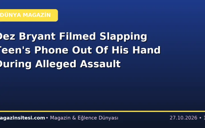 Dez Bryant Filmed Slapping Teen’s Phone Out Of His Hand During Alleged Assault
