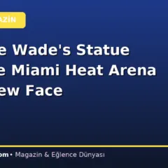 Dwyane Wade’s Statue Outside Miami Heat Arena Gets New Face
