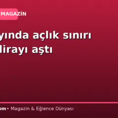 Ekim ayında açlık sınırı 38 bin lirayı aştı