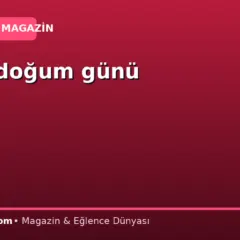 En acı doğum günü