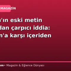 Erdoğan’ın eski metin yazarından çarpıcı iddia: ‘Erdoğan’a karşı içeriden tuzak…’