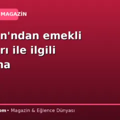Erdoğan’ndan emekli maaşları ile ilgili açıklama