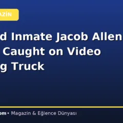 Escaped Inmate Jacob Allen Morley Caught on Video Stealing Truck