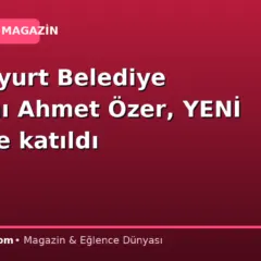 …Esenyurt Belediye Başkanı Ahmet Özer, YENİ Parti’ye katıldı
