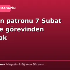 Euronun patronu 7 Şubat 2027’de görevinden ayrılacak