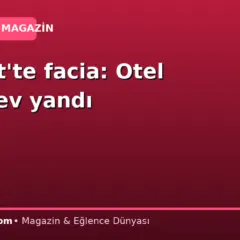 Everest’te facia: Otel alev alev yandı