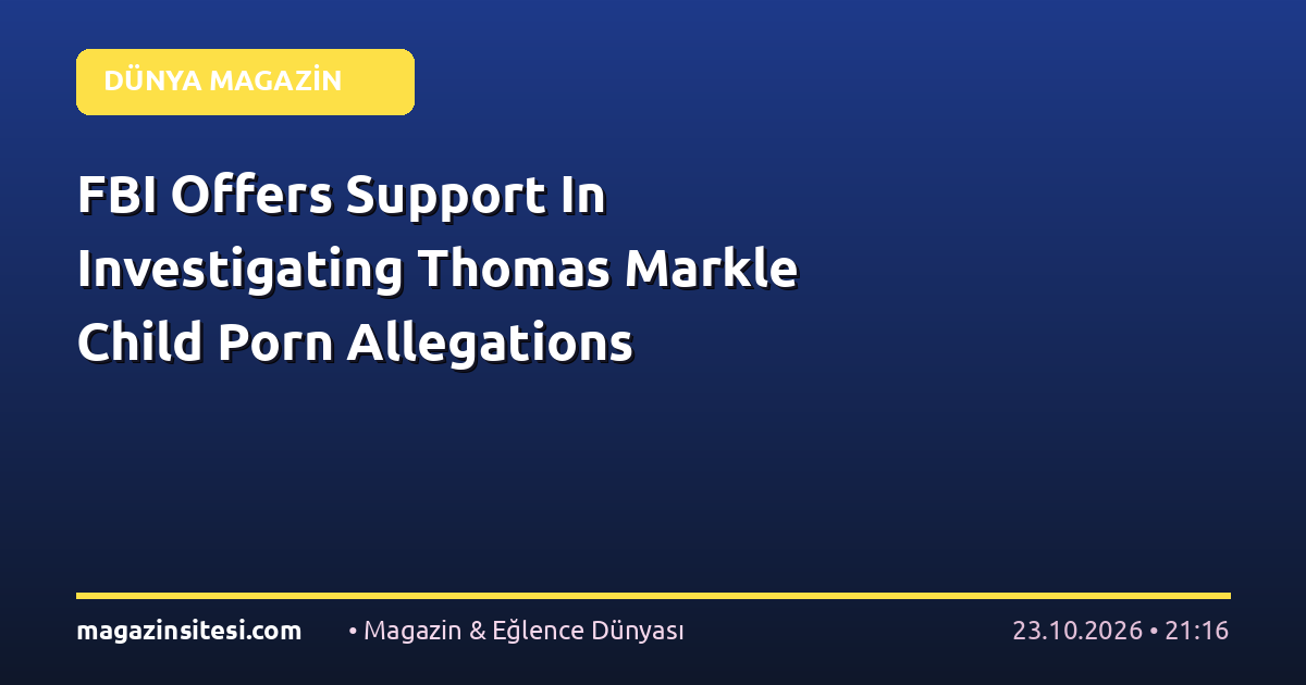 FBI Offers Support In Investigating Thomas Markle Child Porn Allegations