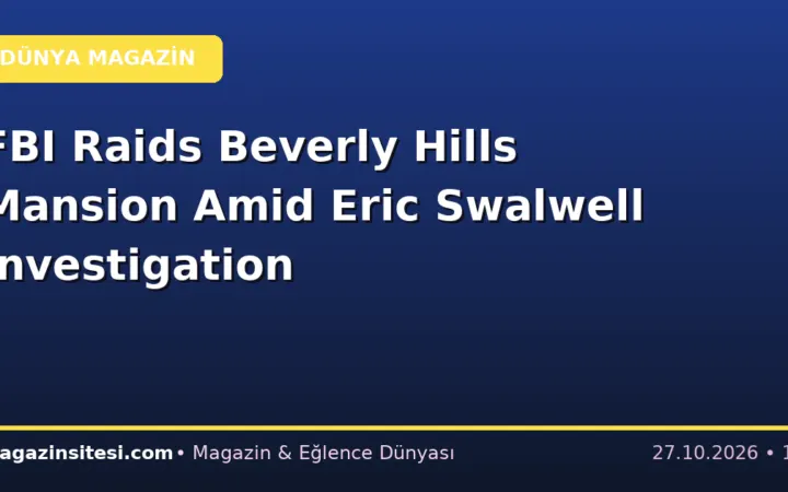 FBI Raids Beverly Hills Mansion Amid Eric Swalwell Investigation