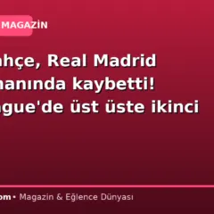 Fenerbahçe, Real Madrid deplasmanında kaybetti! EuroLeague’de üst üste ikinci yenilgi