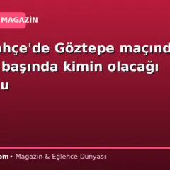 Fenerbahçe’de Göztepe maçında takımın başında kimin olacağı belli oldu