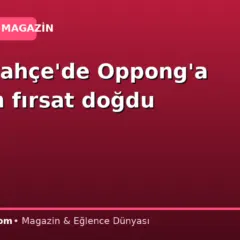 Fenerbahçe’de Oppong’a krizden fırsat doğdu