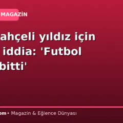 Fenerbahçeli yıldız için müthiş iddia: ‘Futbol hayatı bitti’