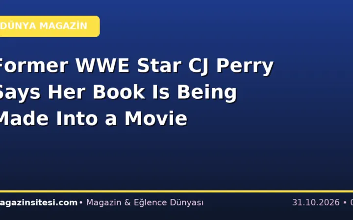 Former WWE Star CJ Perry Says Her Book Is Being Made Into a Movie