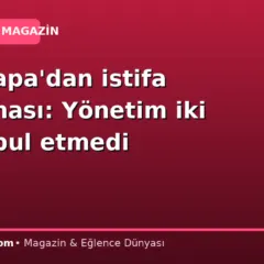 Fuat Çapa’dan istifa açıklaması: Yönetim iki kez kabul etmedi