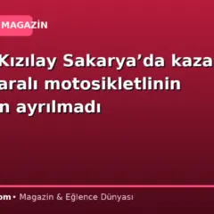 Furkan Kızılay Sakarya’da kaza yaptı: Yaralı motosikletlinin başından ayrılmadı