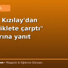 Furkan Kızılay’dan “motosiklete çarptı” iddialarına yanıt