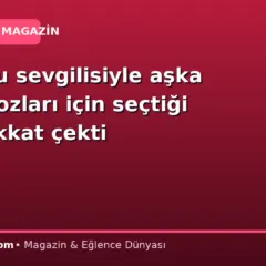 Futbolcu sevgilisiyle aşka geldi: Pozları için seçtiği şarkı dikkat çekti