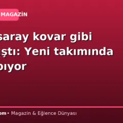 Galatasaray kovar gibi yollamıştı: Yeni takımında şov yapıyor