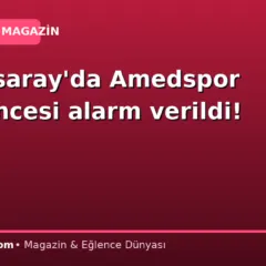 Galatasaray’da Amedspor maçı öncesi alarm verildi!
