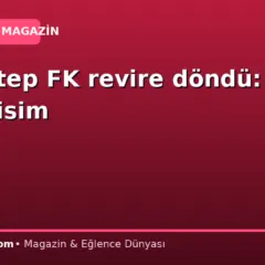 Gaziantep FK revire döndü: Tam 8 isim