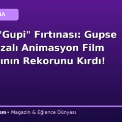 Gişede “Gupi” Fırtınası: Gupse Özay İmzalı Animasyon Film 2026 Yılının Rekorunu Kırdı!