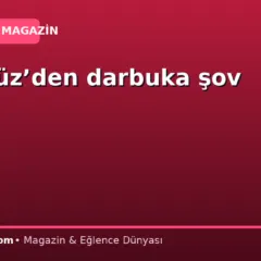 Güleryüz’den darbuka şov