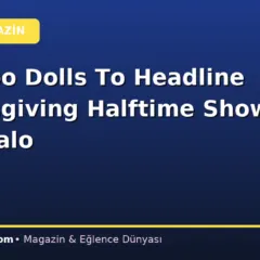 Goo Goo Dolls To Headline Thanksgiving Halftime Show In Buffalo