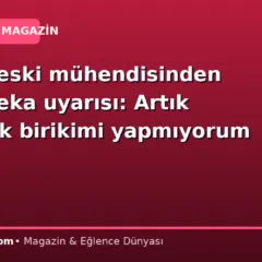 Google eski mühendisinden yapay zeka uyarısı: Artık emeklilik birikimi yapmıyorum