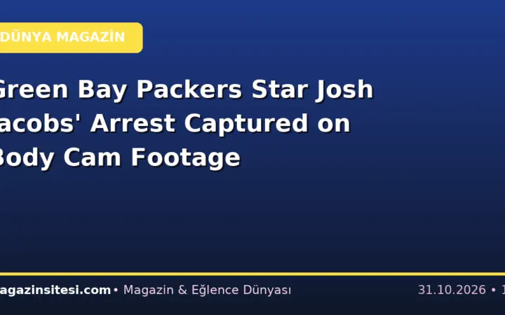 Green Bay Packers Star Josh Jacobs’ Arrest Captured on Body Cam Footage
