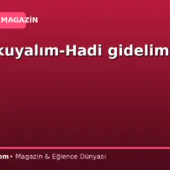 Hadi okuyalım-Hadi gidelim