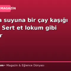 Haşlama suyuna bir çay kaşığı ekleyin: Sert et lokum gibi dağılıyor