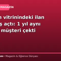 Halıcının vitrinindeki ilan başına iş açtı: 1 yıl aynı taktikle müşteri çekti