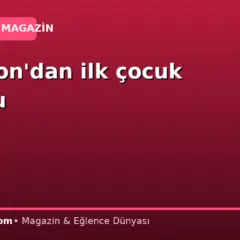 Hamilton’dan ilk çocuk yorumu