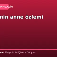 Hande’nin anne özlemi