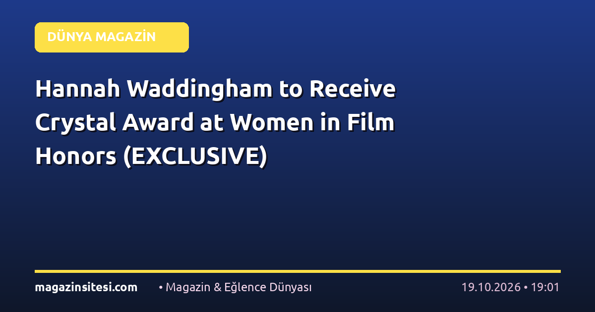 Hannah Waddingham to Receive Crystal Award at Women in Film Honors (EXCLUSIVE)