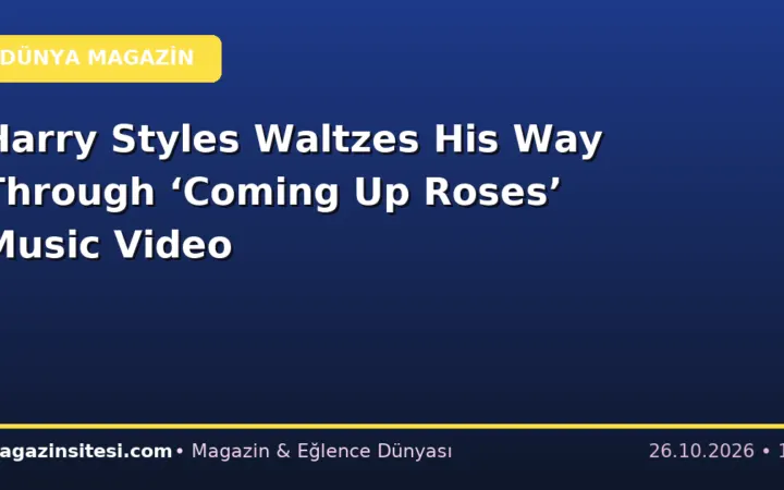 Harry Styles Waltzes His Way Through ‘Coming Up Roses’ Music Video