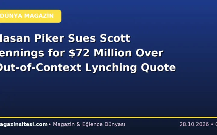 Hasan Piker Sues Scott Jennings for $72 Million Over Out-of-Context Lynching Quote