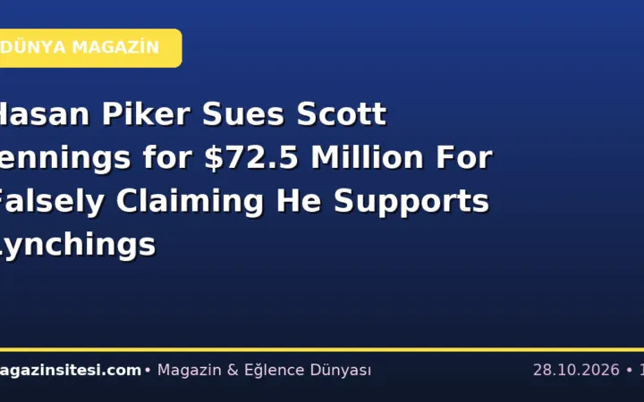 Hasan Piker Sues Scott Jennings for $72.5 Million For Falsely Claiming He Supports Lynchings