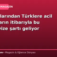 Havayollarından Türklere acil çağrı: Yarın itibarıyla bu ülkeye vize şartı geliyor