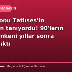 Herkes onu Tatlıses’in klibinden tanıyordu! 90’ların ünlü mankeni yıllar sonra ortaya çıktı