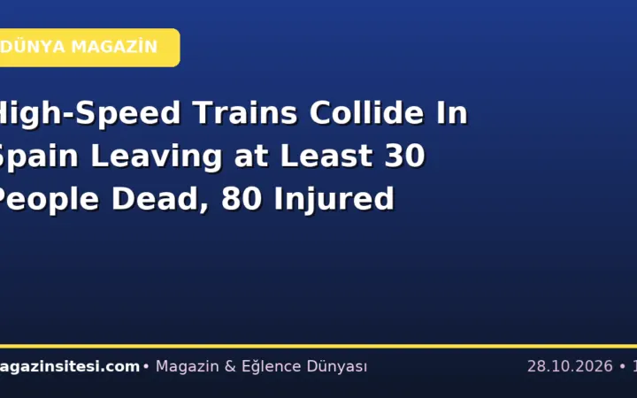 High-Speed Trains Collide In Spain Leaving at Least 30 People Dead, 80 Injured