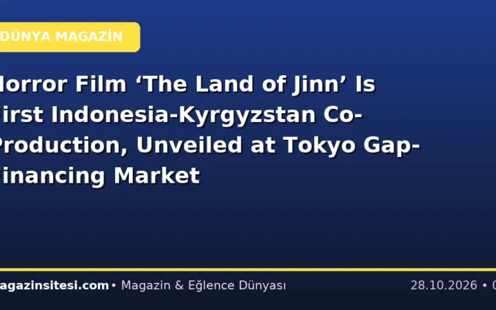 Horror Film ‘The Land of Jinn’ Is First Indonesia-Kyrgyzstan Co-Production, Unveiled at Tokyo Gap-Financing Market