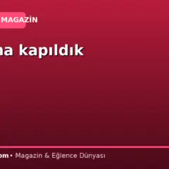 Hortuma kapıldık