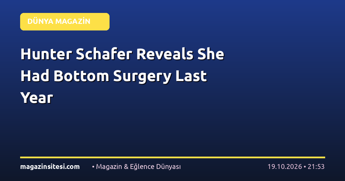 Hunter Schafer Reveals She Had Bottom Surgery Last Year