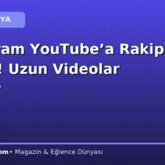 Instagram YouTube’a Rakip Oluyor! Uzun Videolar Geliyor