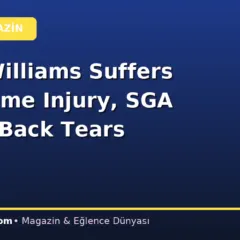 Jalen Williams Suffers Gruesome Injury, SGA Fights Back Tears