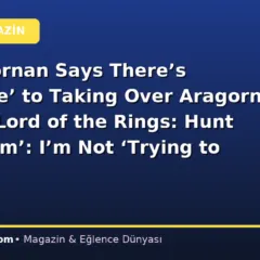 Jamie Dornan Says There’s ‘Pressure’ to Taking Over Aragorn Role in ‘Lord of the Rings: Hunt for Gollum’: I’m Not ‘Trying to Outdo’ Viggo Mortensen