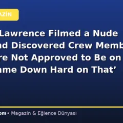 Jennifer Lawrence Filmed a Nude Scene and Discovered Crew Members Who Were Not Approved to Be on Set: ‘I Came Down Hard on That’