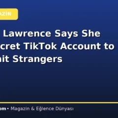 Jennifer Lawrence Says She Uses Secret TikTok Account to Rage-Bait Strangers