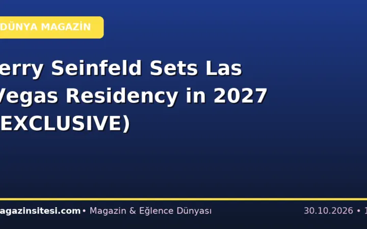 Jerry Seinfeld Sets Las Vegas Residency in 2027 (EXCLUSIVE)